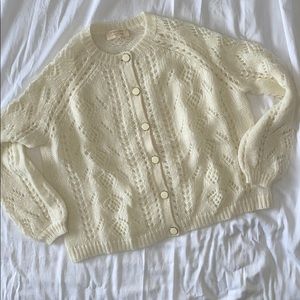 Sezane Mohair Jumper with long sleeves